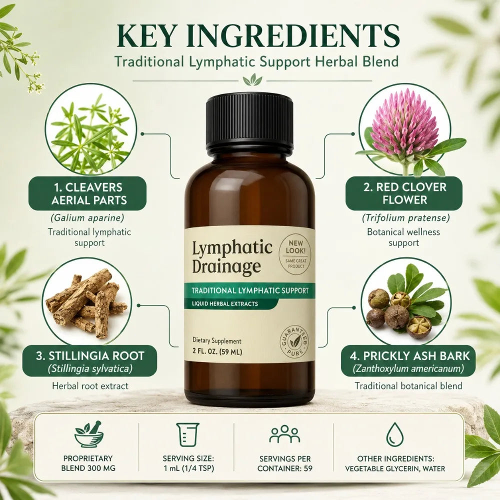 Lymphatic Drainage Support Supplement